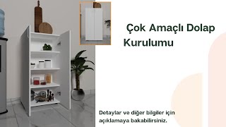 Çok amaçlı dolap kurulumu [upl. by Benilda]