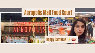 Acropolis Mall Food Court Full Tour [upl. by Olenolin]