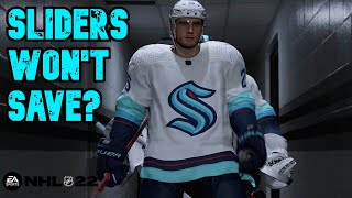 NHL 22 Be a Pro Sliders Wont Save FIXED [upl. by Agni]