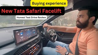 New Tata Safari Facelift Test Drive Review Everything you need to know before buying this beast [upl. by Jacobsohn571]