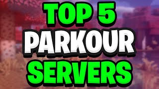 Top 5 Minecraft Parkour Servers [upl. by Georgie]