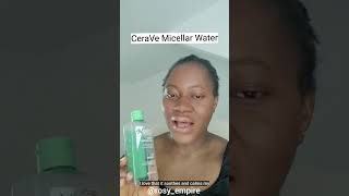 CeraVe Micellar Cleansing Water Review  cerave ceravereview ceraveskincare skincare facecare [upl. by Dawaj]