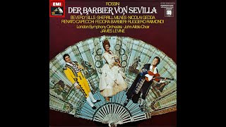 Sills Milnes Gedda amp Levine LSO  Rossini  Il Barbiere Di Siviglia 1975 Vinyl sideC [upl. by Kirsti]