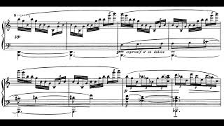 LIsle joyeuse C Debussy Score Animation [upl. by Groscr783]