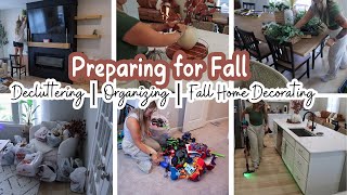 Preparing for fall  Fall Home Decorating  Extreme Cleaning Motivation Decluttering  Organization [upl. by Mccomb192]