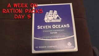 A Week On Ration Packs Day 5 [upl. by Ahsemo]