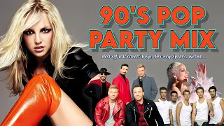 🎉 Pop Party Hits Mix  Britney x Backstreet Boys x NSYNC x Spice Girls [upl. by Ymmaj998]