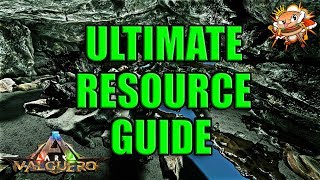 Valguero Where To Find Black Pearls The Secret Oil Cave Ultimate Resource Guide  Ark Valguero [upl. by Yartnod989]