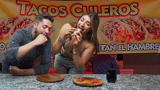 Le invité unos TACOS a una CHICA FITNESS [upl. by Rudolfo]