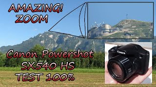 Canon Powershot SX540 HS ZOOM Test [upl. by Bean266]