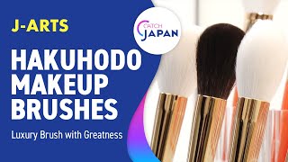 Luxury Brush with Greatness Hakuhodo Makeup Brushes [upl. by Clintock]