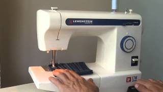 Sewing machine Швейная машина Lewenstein Amazone 10 Jaguar test джинс кожа [upl. by Rizzo]