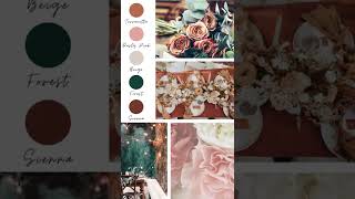 2022 Wedding Colors  Wedding Color Scheme [upl. by Trescott32]