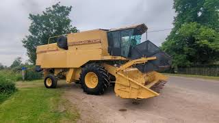 NEW HOLLAND TX34 COMBINE HARVESTER HYDRO GEARBOX [upl. by Reneta269]