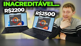 NOTEBOOKS RYZEN DA POSITIVO SÃO BONS RYZEN 5 POR R2200 PARECE BRINCADEIRA [upl. by Atiuqad]