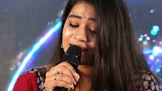 Bharadhi Kannama Song Live Ajay Srinisha [upl. by Haon]