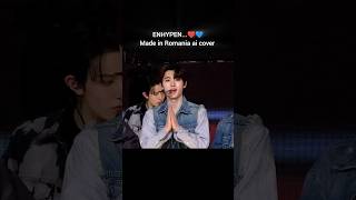 Made in RomaniaENHYPEN Ai Cover ❤️💙 madeinromania moonbcws aicover enhypen kpop [upl. by Naitsirc]