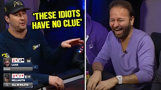 Phil Hellmuth Cant Handle Losing vs Daniel Negreanu amp Phil Laak [upl. by Wayland]