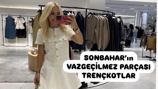 SONBAHAR’IN VAZGEÇİLMEZİ TRENÇKOTLARDENEMELİ VLOG [upl. by Anale]