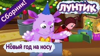 Лунтик 🎄 Новый год на носу 🎄 Сборник мультфильмов 2017 [upl. by Ayad]