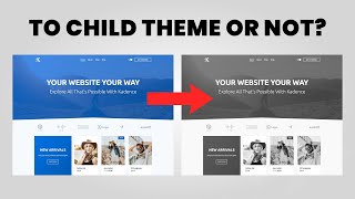 Do You Need a Child Theme in WordPress and How to Create One [upl. by Eillak]