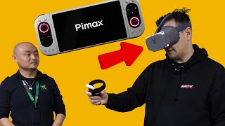 Pimax Portal compared to Steam Deck [upl. by Strauss]