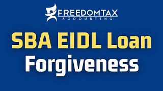 SBA EIDL Loan Forgiveness  Is SBA EIDL Loan Forgivable [upl. by Aicenev816]