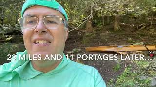 Paddling from Sebago to Casco Bay [upl. by Ebeohp]