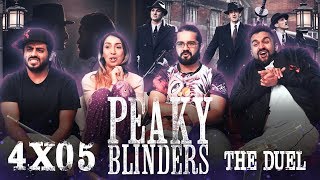 Peaky Blinders  4x5 The Duel  Group Reaction [upl. by Nahtan]