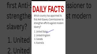 First Anti slavery commission prelimscurrrentaffairs upsccurrentaffairs [upl. by Bashuk]