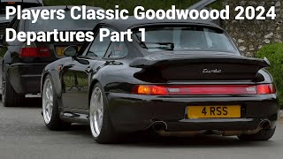 Players Classic Goodwood 2024 Departures  Part One [upl. by Cordy680]