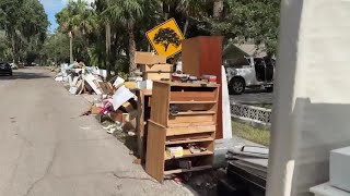 New Port Richey community picking up the pieces after Hurricane Helene [upl. by Rawdin768]