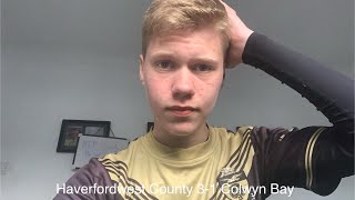 Haverfordwest County 31 Colwyn Bay match reaction [upl. by Ahseneuq658]