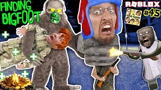 FINDING BIGFOOT amp GRANNY Finding Us HIDE and SEEK ROBLOX FGTEEV Extreme Camping 3in1 Game 45 [upl. by Eran248]