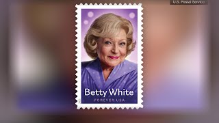 New stamp celebrates Betty Whites legacy with hidden tribute [upl. by Massab]