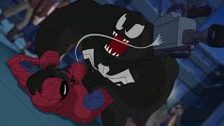 SpiderMan Web of Shadows  SPIDERMAN VS VENOM BATTLE [upl. by Annawoj161]