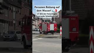 Im Status 3 zur Wasserrettung 🔥 einsatz einsatzfahrzeug alarm wasserrettung feuerwehr [upl. by Kerby]