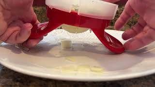 Prepara Onion Chopper Slicer and Cover review [upl. by Noinatrad]