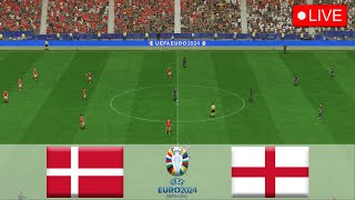 🔴Denmark vs England LIVE🔴UEFA Euro 2024🔴Live Match Today [upl. by Beaver]