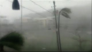 Irma Blows Through US Virgin Islands [upl. by Bat]