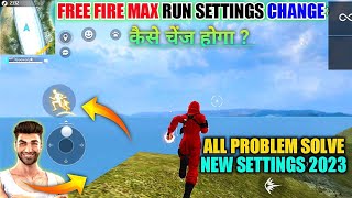 Running Settings Free Fire  Free Fire New Run Settings  Free Fire Run Button Not Showing Problem [upl. by Jamieson43]