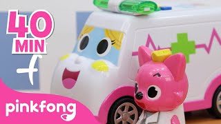 Ambulance Rescue Special  Car Videos  Compilation  Pinkfong Songs amp Stories for Children [upl. by Eeresed]