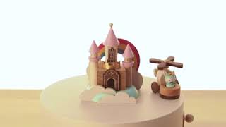 Wooderful Life Happy Clouds Castle Musical Box [upl. by Nnylatsyrc560]