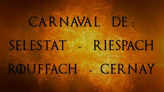 Carnavals en Alsace 2022 [upl. by Enelegna]