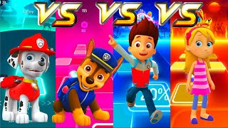 Paw patrol who is bestTiles Hop [upl. by Luca]