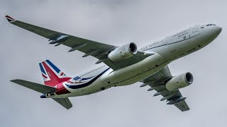 Cosford Airshow 2024  A330 Voyager Vespina Flypast [upl. by Allekim]