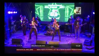 San Jorge 2017 Show en vivo de Malagata  fiesta patronal [upl. by Wey]