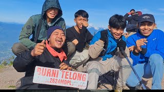 PENDAKIAN MTBURNI TELONG 2624 MDPL [upl. by Ahsiemal]