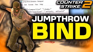 CS2 Jump Throw Bind Guide  SAME As CSGO [upl. by Donall]