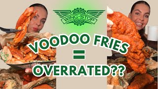 Wingstop Tenders  Voodoo Fries Taste Test — Honest Review amp First Impressions… [upl. by Eniluqcaj198]